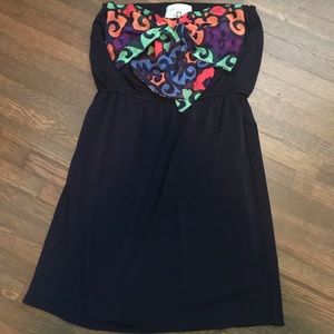 Adorable Judith March strapless, bow top!